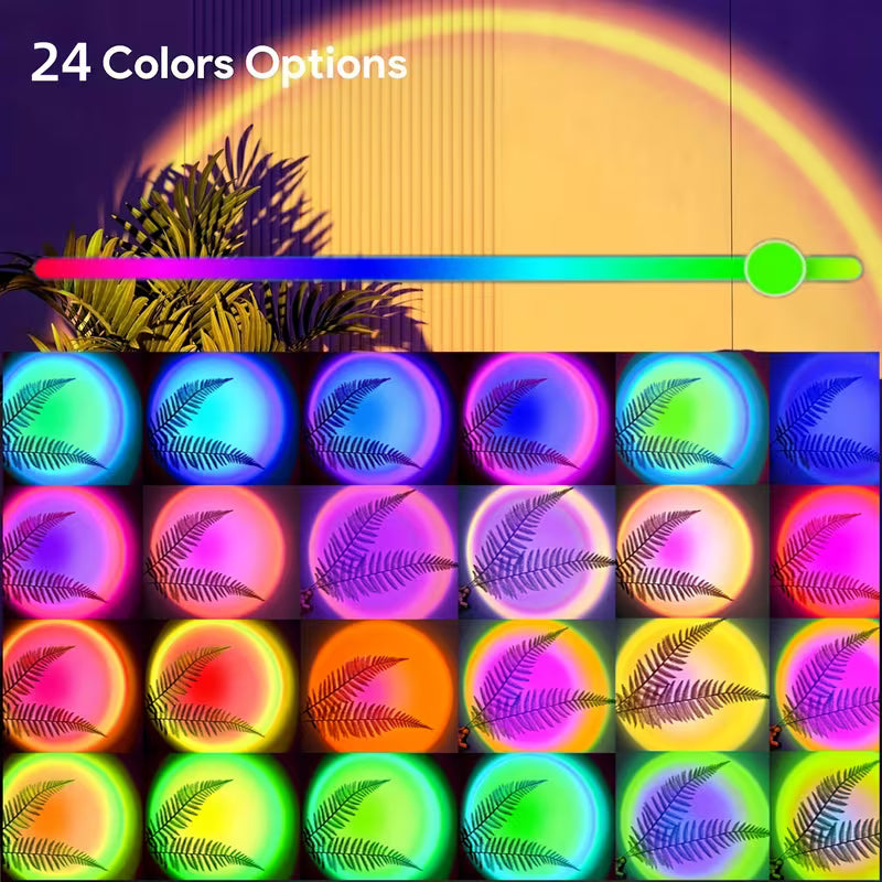 Mini Sunset Lamp RGB Light