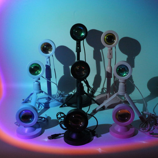 RGB Sunset Table Lamp/Split Style
