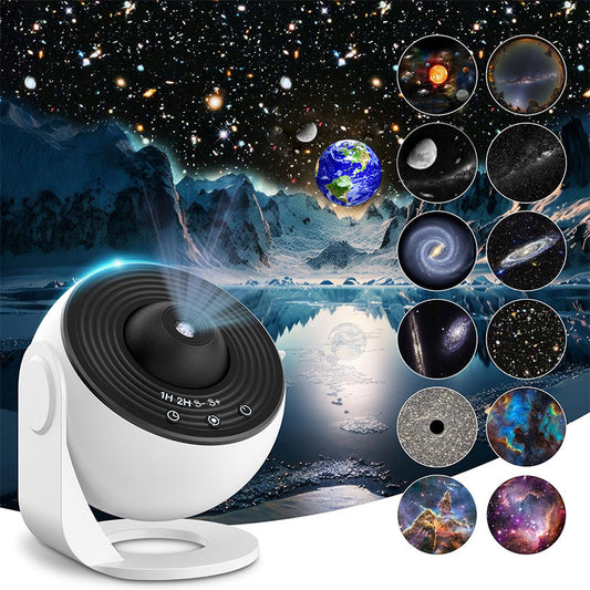 Galaxy Star Projector with Adjustable Focus
